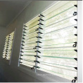 China hot sale bathroom used aluminium louver windows factory cheap price of glass louver